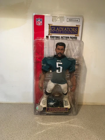 2005 Eagles Donovan McNabb Gladiators of the Gridiron Action  Figure Cover