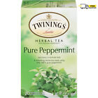Twinings of London Pure Peppermint Herbal Tea Bags, 20 Count (Pack of 1)