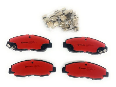 Juego de pastillas de freno de disco Brembo, para 98-02 Honda Accord/06-11 Civic/10-14 Insight, rojo Foto 1 de 4