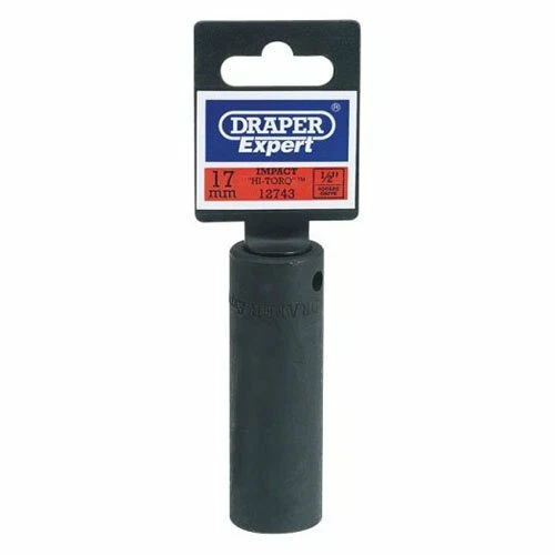 Draper Expert Hi-Torq 12743 - Inserto per chiave a tubo, attacco 1/2", profondo, - Immagine 1 di 1