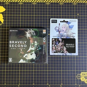 Bravely Second End Layer NINTENDO 3DS Japan Import W/Bonus Card Brand New Sealed - Picture 1 of 6