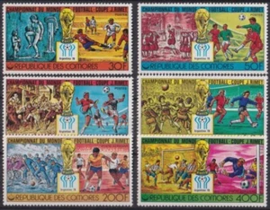 F-EX56442 COMORES MNH 1978 ARGENTINA SOCCER FOOTBALL WORLD CUP. - Picture 1 of 2