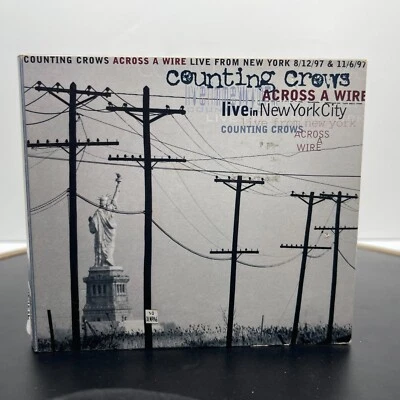 Across a Wire: Live in New York by Counting Crows (CD, Jul-1998, 2 Discs,... - Imagem 1 de 4