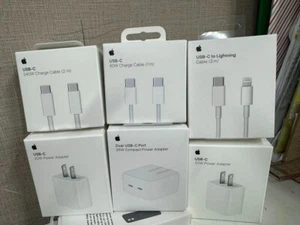 Original USB-C Fast Charger For iPhone 16 15 14 13 12 11 Pro Max XS Type C Cable - Picture 1 of 26