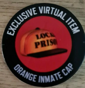 Roblox ORANGE INMATE CAP exclusive virtual item CODE - IMMEDIATE delivery - Picture 1 of 2
