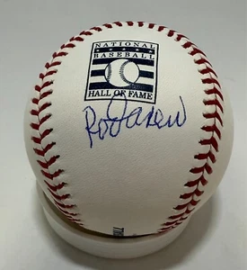 Twins/Angels ROD CAREW Signed Official MLB HALL OF FAME LOGO Baseball AUTO - JSA - Picture 1 of 1