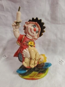 Doktor Clown Figur 4" Puppe Doktor mit Nadel Figur Made in Italy (Simone) - Bild 1 von 5