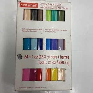 Craftsmart Ofen Backen Knete 24-1 Unzen Riegel Set. Kostenloser Expressversand - Bild 1 von 2