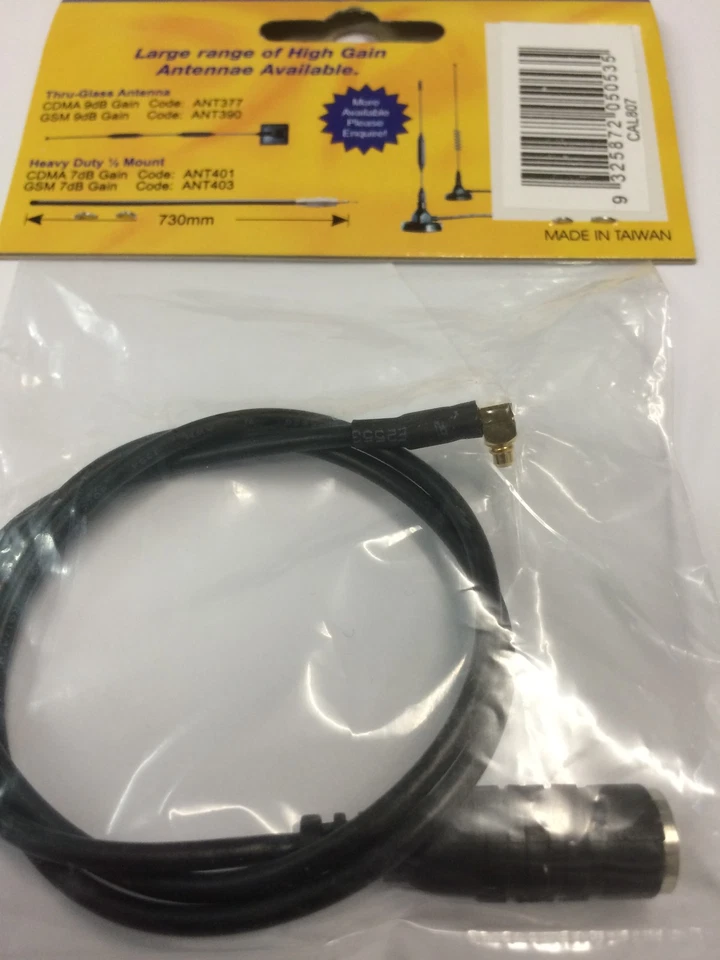 MMCX-M to FME-M Antenna Patch Lead - Direct Connection.Brand New.  - Image 1 of 1
