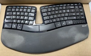 Microsoft Sculpt Ergonomic Keyboard, Model 1559, With USB Dongle Receiver - Picture 1 of 14