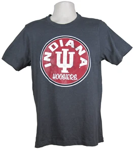 Indiana Hoosiers Gray Short Sleeve Unisex T-Shirt Size Medium Cotton - Bild 1 von 2