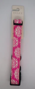 Dogue Fleur Pink Dog Collar Large - Picture 1 of 1