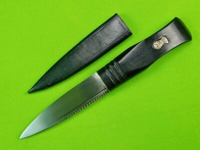 Vintage British English Sheffield Scottish Hunting Knife w/ Sheath - Image 1 of 4