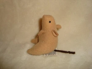 1995 McDonalds Babe Mouse Plush toy 3" tall - Imagen 1 de 4