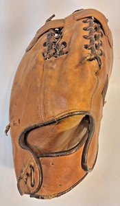 50er/60er Sonnett Three Finger Craft Built 1st Base Glove 11" Mitt Scooper Modell - Bild 1 von 15