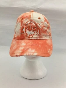 Orange Crush Tie Dye Hat Strapback Adjustable Official Orange Distressed NEW - Picture 1 of 8