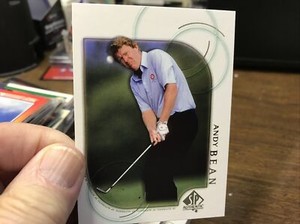 2001 SP Authentic Andy Bean #7