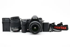 Corpo fotocamera reflex digitale Pentax K-5 16,3 megapixel set due obiettivi dal Giappone - Foto 1 di 12