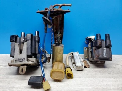 86 mazda RX7 coil packs fuel pump and coil resistor - Imagem 1 de 4