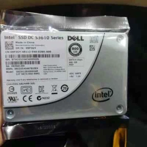 Intel DC-S3610 800GB DELL SSD 2.5" SATA 6Gbps SSDSC2BX800G4R 09F3GY SSD - Afbeelding 1 van 3
