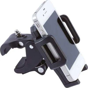 Cell Phone Mount Adjustible Motorcycle Bicycle Diamond Plate New  - Picture 1 of 4