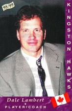 1998-99 UK British Elite Kingston Hawks #1 Dale Lambert