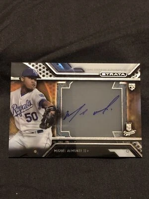 MIGUEL ALMONTE 2016 Topps Strata RC Auto - Image 1 of 2