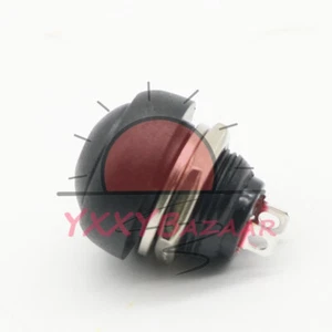 Black 12mm Waterproof Momentary ON/OFF Push Button Mini Round Switch 1PCS - Picture 1 of 3