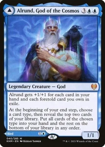 Alrund, God of the Cosmos - 040/285 - Mythic - Kaldheim KHM MTG - Picture 1 of 2