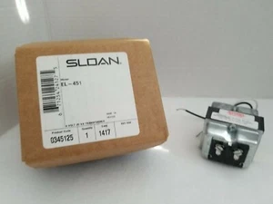 Sloan EL-451 Optima Transformer 120 VAC/6 VAC, 50/60 Hz, 25 VA Box Mount 0345125 - Picture 1 of 6