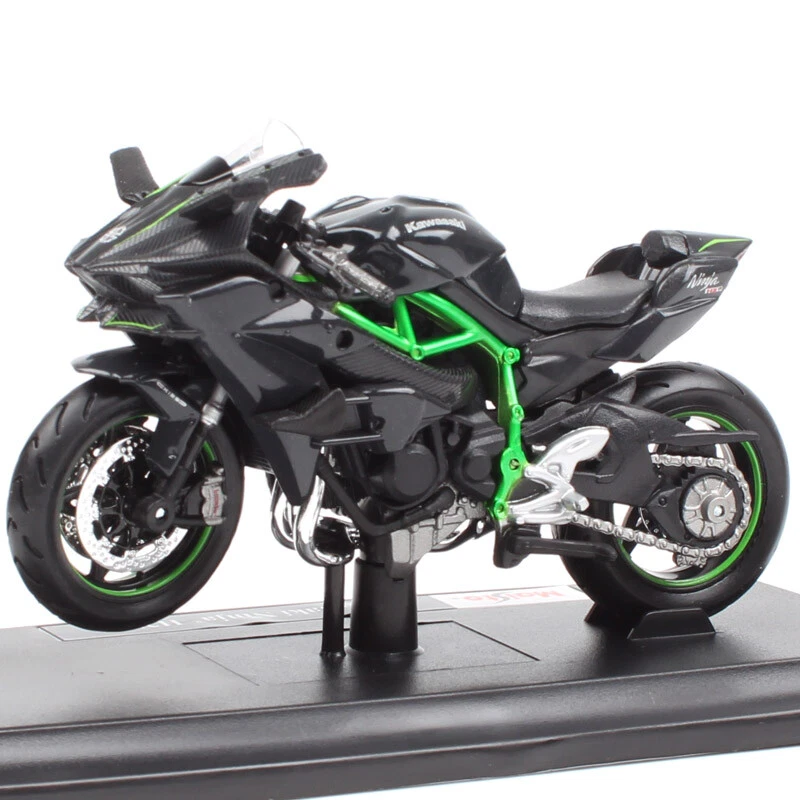 Maisto 1:18 Scale Kawasaki Ninja H2R H2 Racing Motorcycle Diecast Toy Bike Model - Image 1 of 4