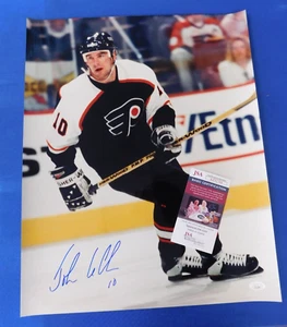 Philadelphia Flyers John LeClair Autographed Signed 16x20 Photo JSA COA - Picture 1 of 4