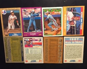 Tim Raines 4 Different Cards - Picture 1 of 1