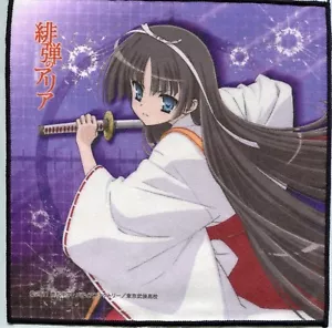towel handkerchief Aria the Scarlet Ammo anime Broccoli Hotogi Shirayuki - Picture 1 of 2