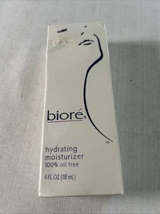 Biore Hydrating Moisturizer Oil-Free 4 oz. Hypo-Allergenic New - Picture 1 of 4