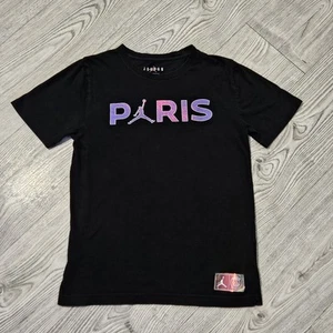 Jordan St Germain Paris T-Shirt - Black Tee - Youth Size Large (12-13 Years) - Picture 1 of 6