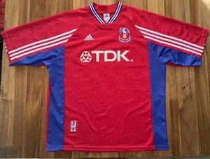Crystal Palace 1998 Jersey Adidas Size XL Men’s Crystal Palace TDK - Picture 1 of 22