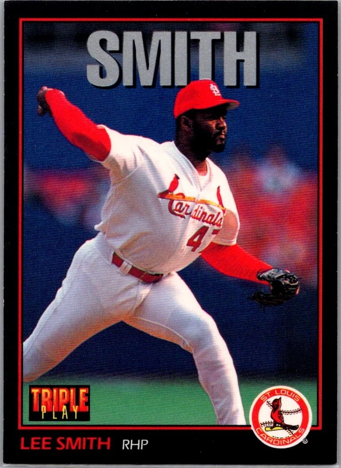 1993 Triple Play Lee Smith #83 St. Louis Cardinals - Image 1 of 2