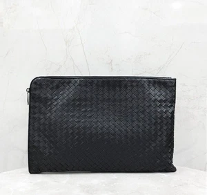 Bottega Veneta Intrecciato Leather Clutch Large 147639849 - Picture 1 of 6