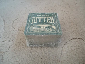 New JW. LEES BITTER ALE Beer Mats Coasters Pack of 50 Man Cave Bar Pub lager - Picture 1 of 4
