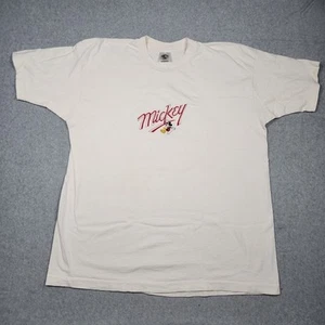 Vintage Mickey & Co 90's T-Shirt Disney Men XL Single Stitch Made In USA White - Picture 1 of 22