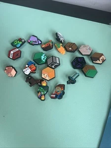 Lots Of 20 Minecraft Pins For Crocs - Picture 1 of 3