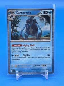 Pokemon TCG SV: Black Bolt Carracosta (BLK) 023/086 Holo Rare NM/M - Picture 1 of 2