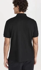 Lacoste Men's Short Sleeve Classic Pique Polo Shirt Black Size XL - Picture 1 of 3