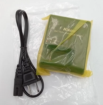 Cargador de Batería Nikon MH-25, Compatible con Baterías de Cámara Nikon D & Z NUEVO Foto 1 de 2