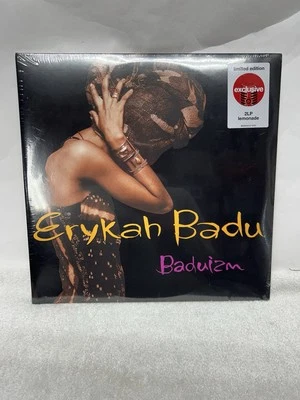 Erykah Badu - Baduizm Limited Edition Lemonade Colored Vinyl 2LP NEW SEALED (C7)