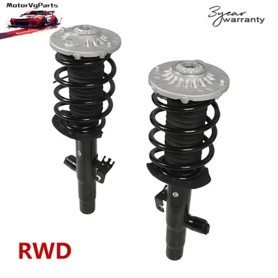 2x Front Shock Strut Assys EDC For BMW F30 F31 M235i 340i 428i 440i RWD Foto 1 de 4