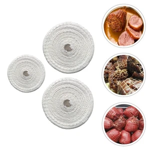 3pcs Meat Netting Roll Cotton Elastic Ham Meat Netting Sausage Net Rope - Picture 1 of 12