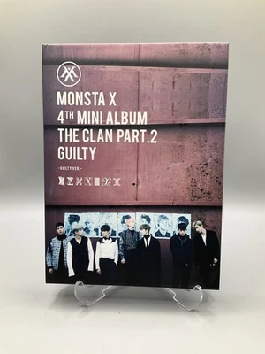 MONSTA X THE CLAN 2.5 PART.2 GUILTY / 4th Mini Album Guilty Ver CD+Booklet KPOP - Bild 1 von 3