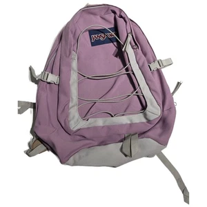 JanSport Rucksack Lavendel Lila Büchertasche Schule Reise Wandern - Bild 1 von 3
